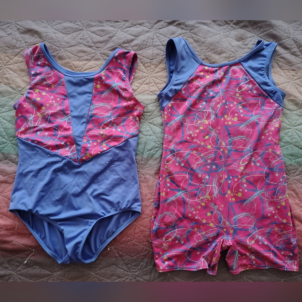 Set Of 2 Gymnastics/Ballet Leotards